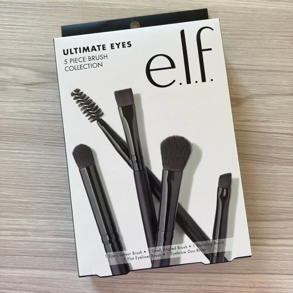 E.L.F. Ultimate Eyes 5 Piece Brush Collection